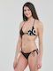 Tiki Set Bikini Τριγωνάκι Μαύρο