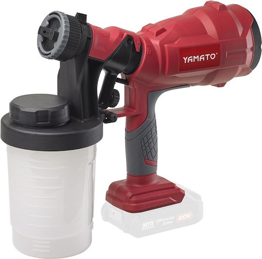 Yamato CPS 20 L Battery Powered Solo Paint Spray Gun 20V with 0.9lt Container 81067