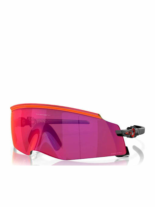 Oakley Kato Γυαλιά Ηλίου Μαύρα με Κοκκάλινο Σκελετό Oakley Kato Γυαλιά Ηλίου Μαύρα με Κοκκάλινο Σκελετό