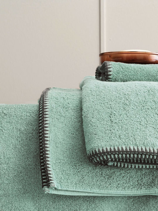 Palamaiki 3pc Bath Towel Set Brooklyn Spray Weight 500gr/m²
