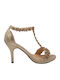 Leather Sandals Gold