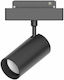 Optonica Einzel LED Spot in Schwarz Farbe