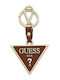 Guess Ключодържател от Метал Кафе
