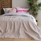 Palamaiki Inez Coverlet Single from Polyester Beige 170x260cm