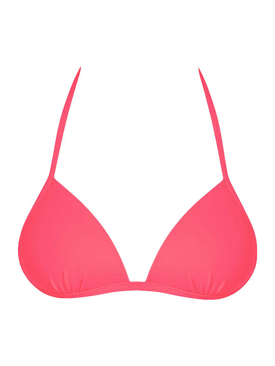 Bluepoint Padded Triangle Bikini Top Fuchsia
