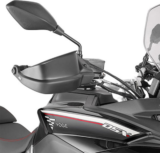Givi Προστατευτικές Χούφτες Μηχανής για Voge Valico 500DS 2020 σε Μαύρο χρώμα