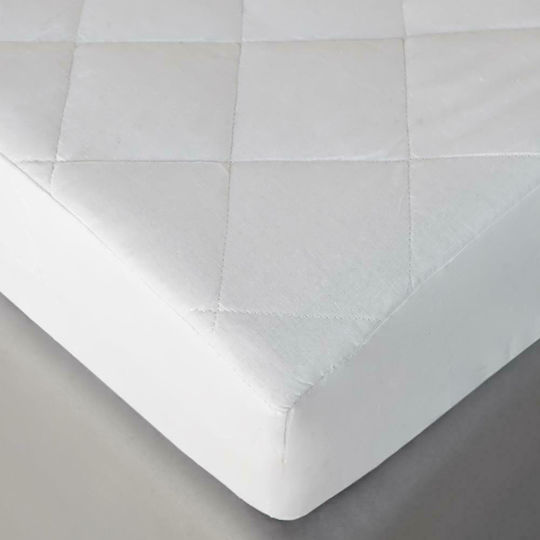Melinen Protecție pentru Saltea King Size cu Fustă Alb 180x200+40buc