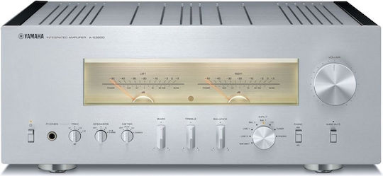 Yamaha A-S3200 (S/PB) Ολοκληρωμένος Ενισχυτής Hi-Fi Stereo 200W/4Ω 120W/8Ω 30929 Ασημί