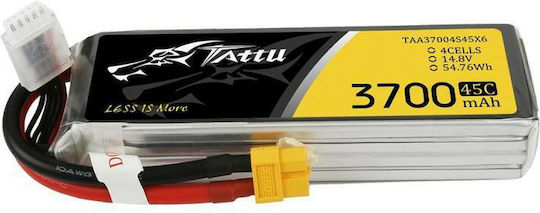 Tattu FPV Classic Μπαταρία Li-Po 14.8V 3700mAh 45C 4S XT60 για Τηλεκατευθυνόμενο
