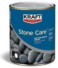 Kraft Stone Care Βερνίκι Επιφάνειας Διαλύτου Άχρωμο Σατινέ 750ml