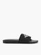 Monogram Women's Slides Black