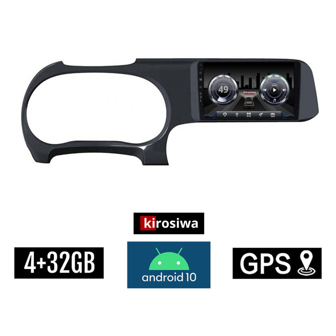 Kirosiwa Ηχοσύστημα Αυτοκινήτου για Hyundai i10 2020+ (Bluetooth/USB/AUX/WiFi/GPS) με Οθόνη Αφής