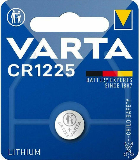 Varta Μπαταρία Λιθίου Ρολογιών CR1225 3V 1τμχ