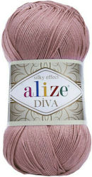 Alize Diva Acrilic 354 Măr Stricat 350m 100gr a...