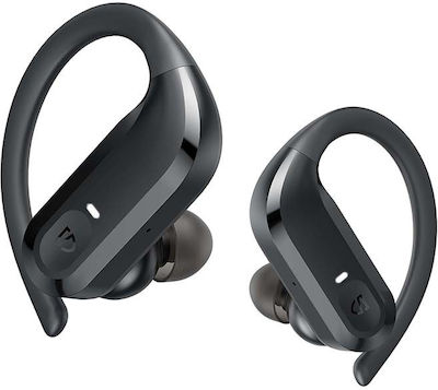 SoundPEATS S5 In-ear Bluetooth Handsfree Ακουστικά με Αντοχή στον Ιδρώτα και Θήκη Φόρτισης Μαύρα
