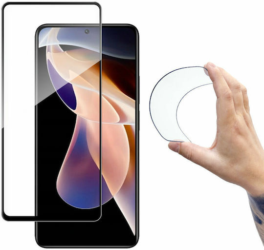 Wozinsky Flexi Nano Full Face Tempered Glass (Redmi Note 11 Pro / 11 Pro+)