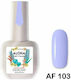 Aloha Fashion Ημιμόνιμο Βερνίκι Νυχιών AF 103 Lilac Violet 15ml