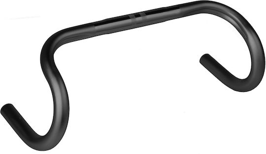 Zoom 403997 Fahrradlenker Straße 25.4mm 425mm Fahrradlenker mit Durchmesser 25.4 Aluminium Schwarz Schwarz