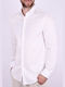 Long Sleeve Shirt Linen white White