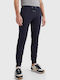 Sweatpants with Elastic Navy Blue