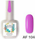 Aloha Fashion Ημιμόνιμο Βερνίκι Νυχιών AF 104 Mauve Amethyste 15ml