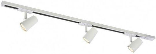 Italux Astley Triple Spot with Socket GU10 in White Color