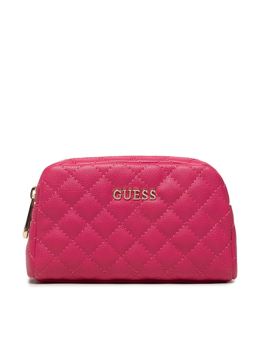 Guess Feminin Necesare Earline în culoarea Fuchsia 18cm