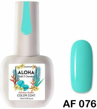 Aloha Fashion Ημιμόνιμο Βερνίκι Νυχιών AF 076 Mint 15ml