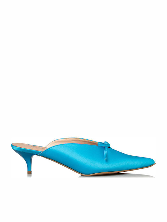 Envie Shoes Δερμάτινα Mules με Λεπτό Χαμηλό Τακ...
