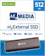 Verbatim MyMedia My External SSD USB 3.2 512GB M.2 Μαύρο