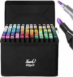Fine Double Sided Highlights Drawing Markers in 80 Colours
