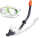 Intex Diving Mask with Snorkel Surf Rider Trans...