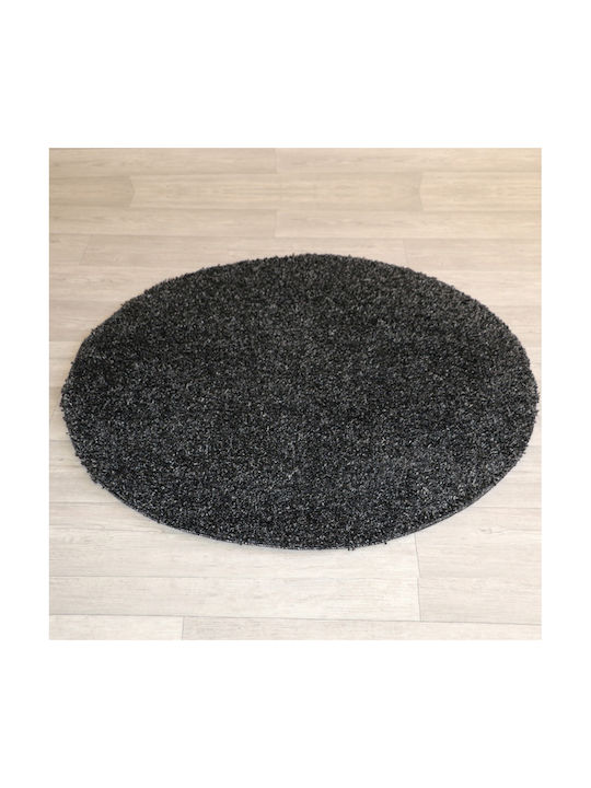 Rug 1500 Anthracite 100% Polypropylene D: 200 cm.