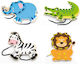 Viga Toys Ζωάκια για Ράψιμο Educational Game Knowledge made of Wood for 3+ years Years Old