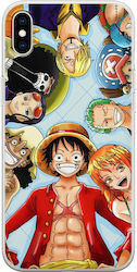 One Piece iPhone XS Max Flexibles TPU (Transparentes Silikon)