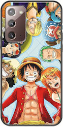 One Piece Samsung Galaxy Note 20 Black TPU (Μαύρη Σιλικόνη)