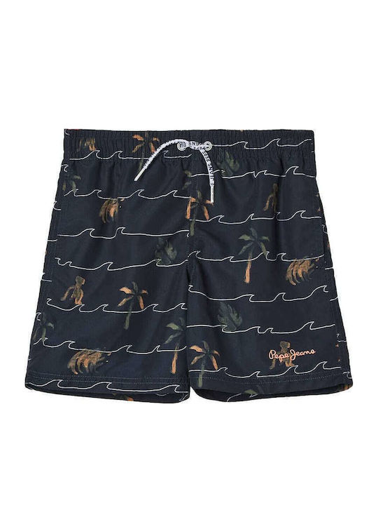 Pepe Jeans SELDON Kids Swimwear Swim Shorts Navy Blue
