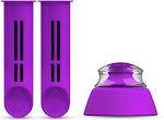 Dafi Water Filter Replacement for Bottle from Activated Carbon 2pcs Purple