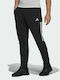 Adidas Aeroready Motion Παντελόνι Φόρμας με Λάστιχο Μαύρο