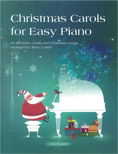 Edition Peters Christmas Carols for Easy Piano Παρτιτούρα για Πιάνο