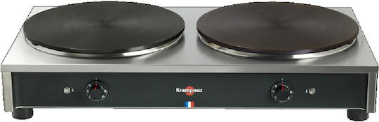 Krampouz Double Commercial Electric Crepe Maker 5kW with Ø35cm Heating Plate