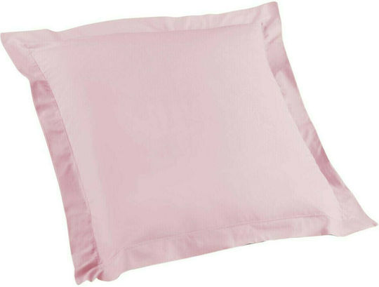 Douceur d'Intérieur Lina Pillowcase Oxford Pink 63x63cm.
