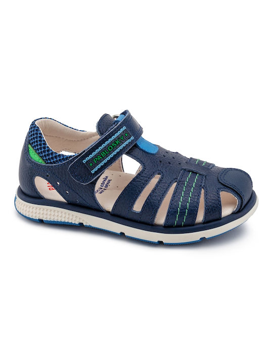 Pablosky Shoe Sandals Navy Blue
