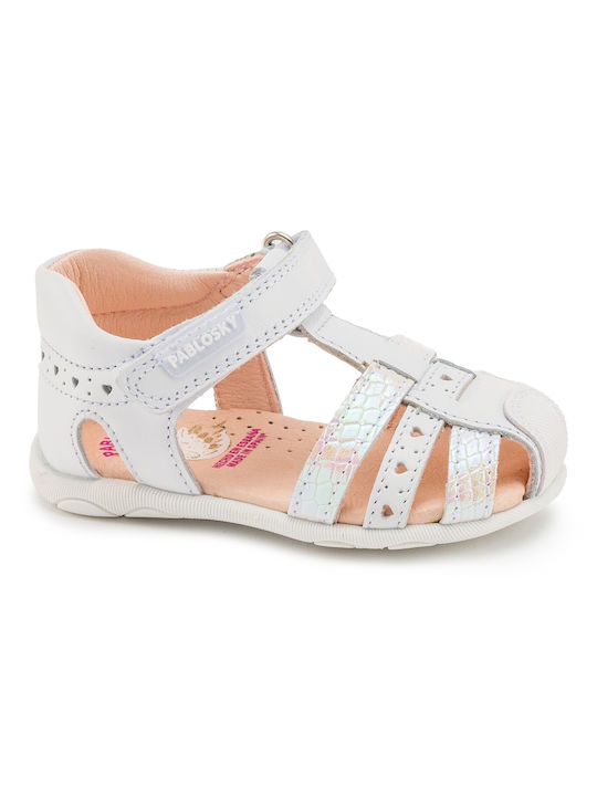 Pablosky Shoe Sandals White