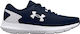 Under Armour Charged Rogue 3 Herren Sportschuhe Laufen Blau