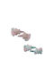 Ro-Ro Accessories Αστέρι Set Kids Hair Clips with Hair Clip Star 2pcs 15-0036