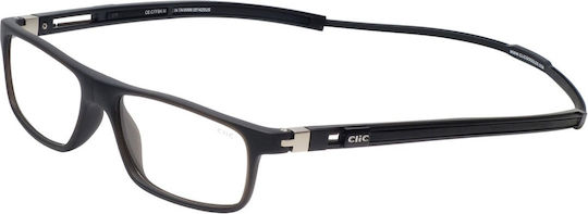 Clic Tube Executive Γυαλιά Πρεσβυωπίας +2.00 με Μαγνήτη σε Μαύρο χρώμα