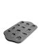Ibili Formă de Patiserie pentru Cupcakes/Muffins din Aluminiu 12 Locuri 44x28buc 1buc