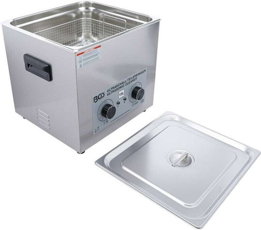 BGS Technic Καθαριστής Υπερήχων 15lt με Μηχανικό Χρονοδιακόπτη