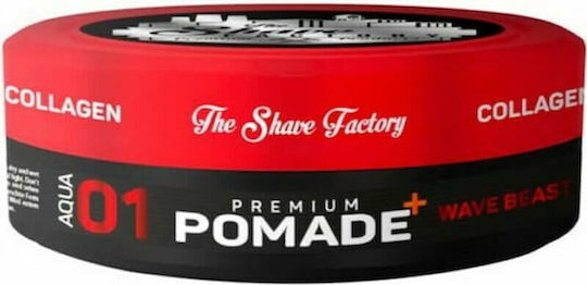 Shaving Factory Premium Wave Beast Pomade για Δυνατό Κράτημα & Λάμψη 150ml